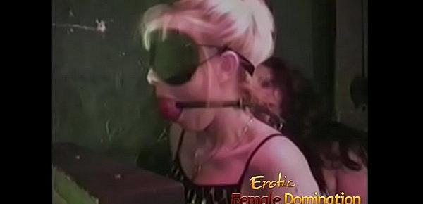  Curious blonde experiences a rough bdsm session in the Hellfire club